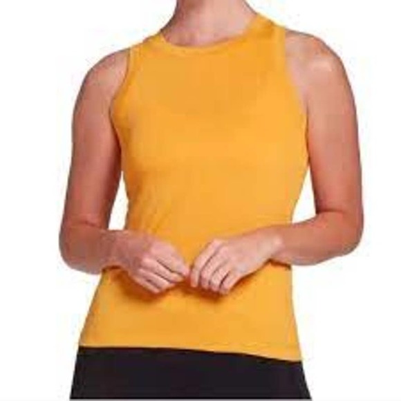 CALIA by Carrie Underwood Yellow Tank Top - Picture 1 of 8